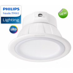 Đèn downlight âm trần thông minh Led Philips Smalu 59061 9W điều khiển từ xa bằng Remote 3 chế độ sáng, 3 màu ánh sáng