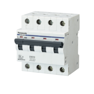 MCB 4P 40A 6kA 415VAC BBD4404CNV